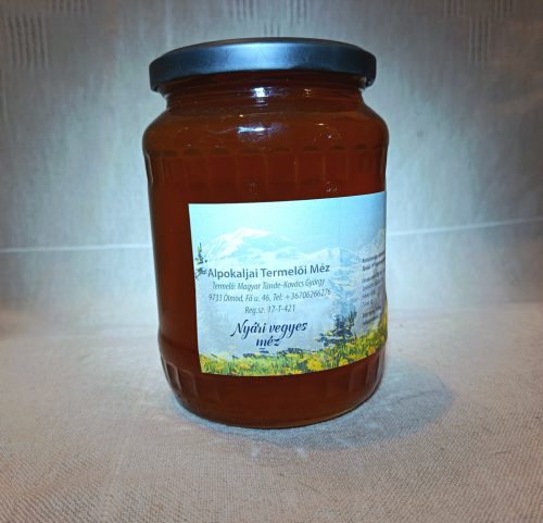 Nyári vegyes virágméz 1 kg