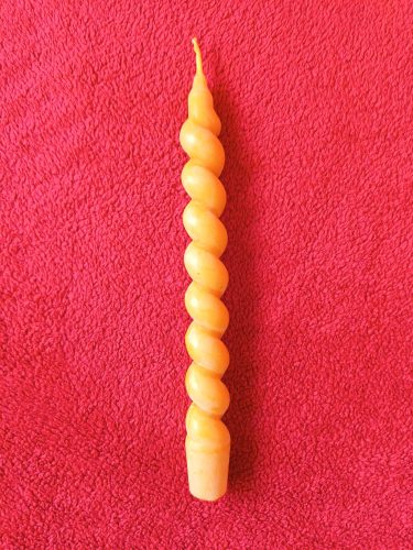 Csavaros szál gyertya